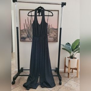 Halter Top Jumper Pants